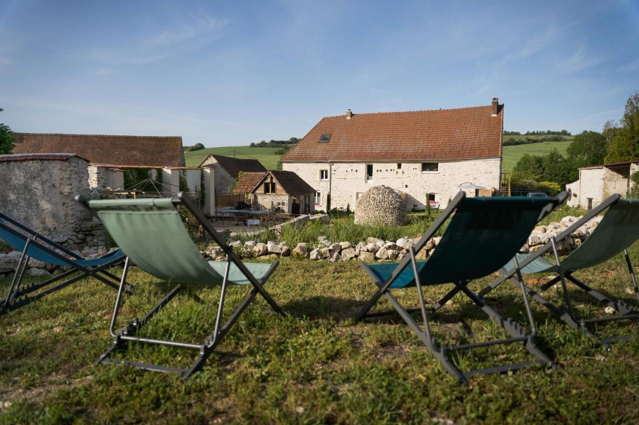 Les Bories En Champagne Villa Montlevon Exterior foto